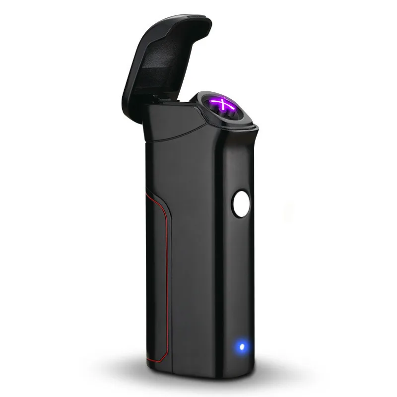 Новейшая usb-зажигалка для зарядки ветрозащитная Электронная зажигалка сигарет