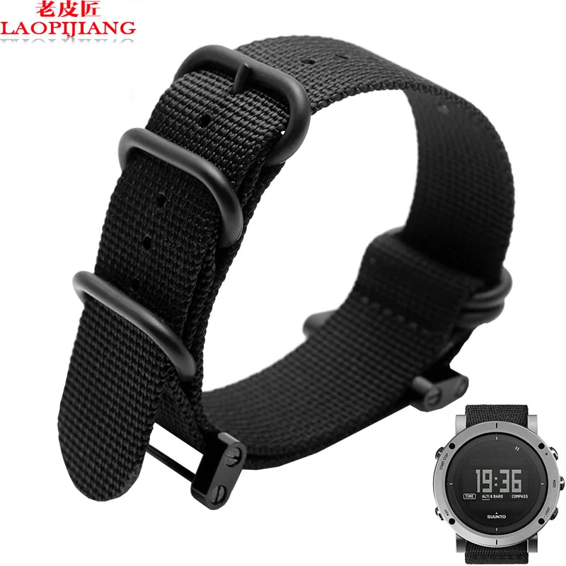 Laopijiang подходит для suunto essential source song Billiton ремешок часов мужчин качественный