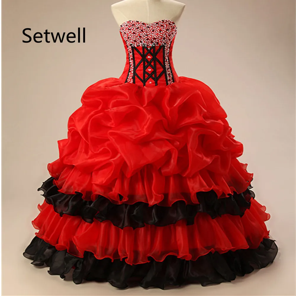Новинка 2017 от Setwell платье Quinceanera без бретелек со шнуровкой сзади индивидуальный