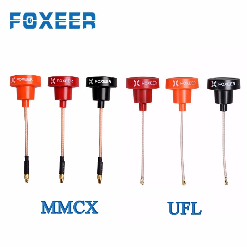 FOXEER Pagoda Pro 5 8 GHz 2dBi антенна RHCP FPV 86 мм/91 мм UFL/MMCX для Mini UFL / IPEX/MMCX/передатчик|fpv antenna|rhcp