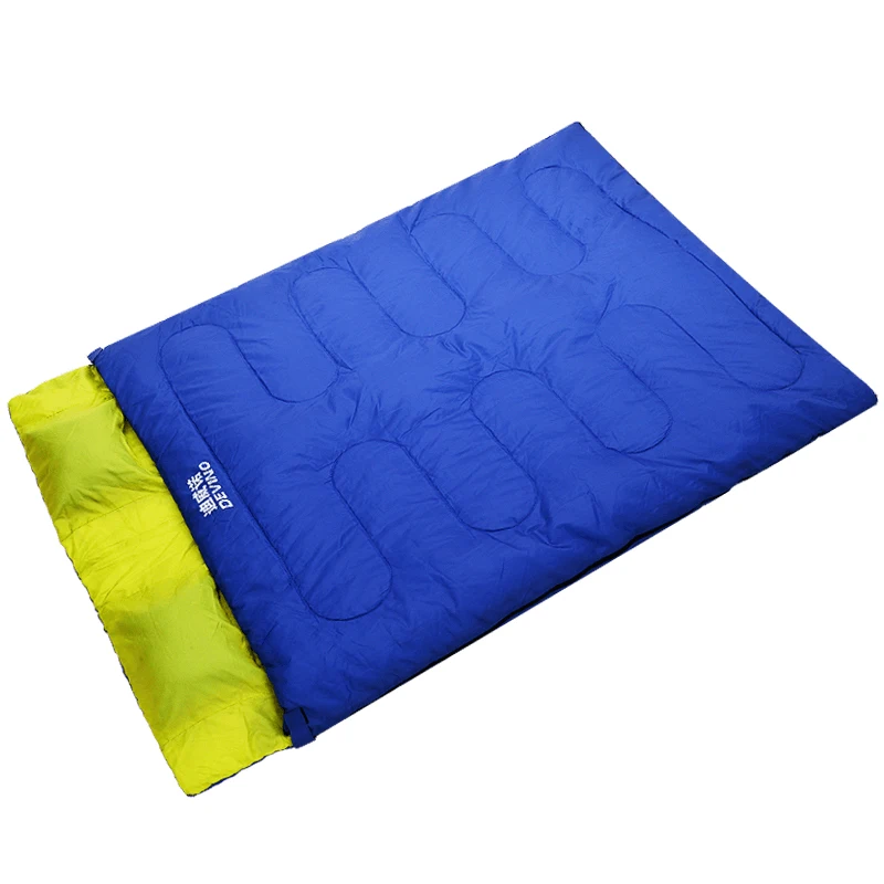 

New Arrival 2 Person Use Comfortable Ultralarge 3 Season Double Sleeping Bag Slaapzak Uyku Tulumu