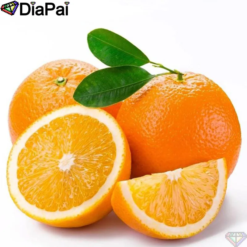 Алмазная картина DIAPAI с алмазной вышивкой фрукты алмазная живопись квадратная из
