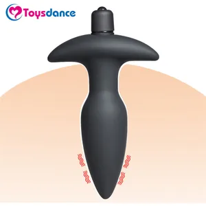 Анальная пробка-вибратор Toysdance силиконовая,10 скоростей