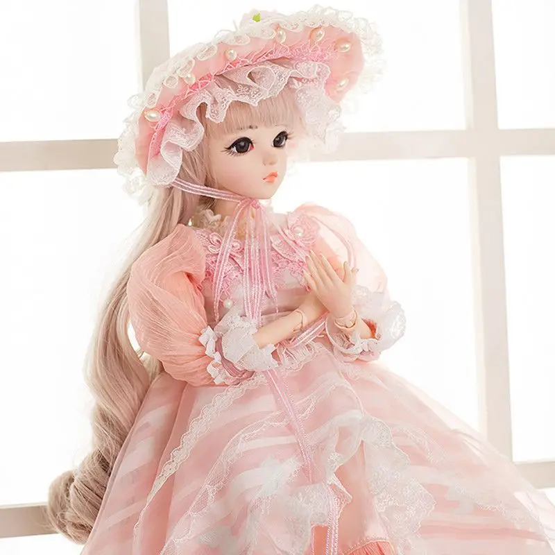 could not change eye BJD кукла 1/3 карие глаза с BJD одежда парики обувь макияж ручной работы красота игрушки силиконовые Reborn кукла игрушка для детей - Цвет: could not change eye