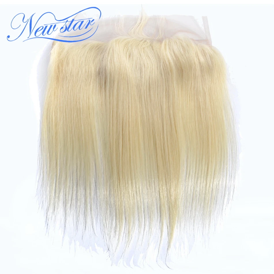 Новые светлые волосы Star Hair 13 ''x 4'' фронтальные зажимы на сетке бразильские