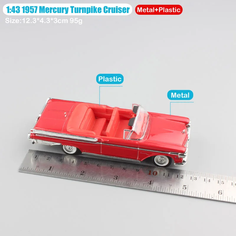 Роскошные Металлические литые модели ford 1957 Mercury Turnpike Cruiser Spyder точная копия