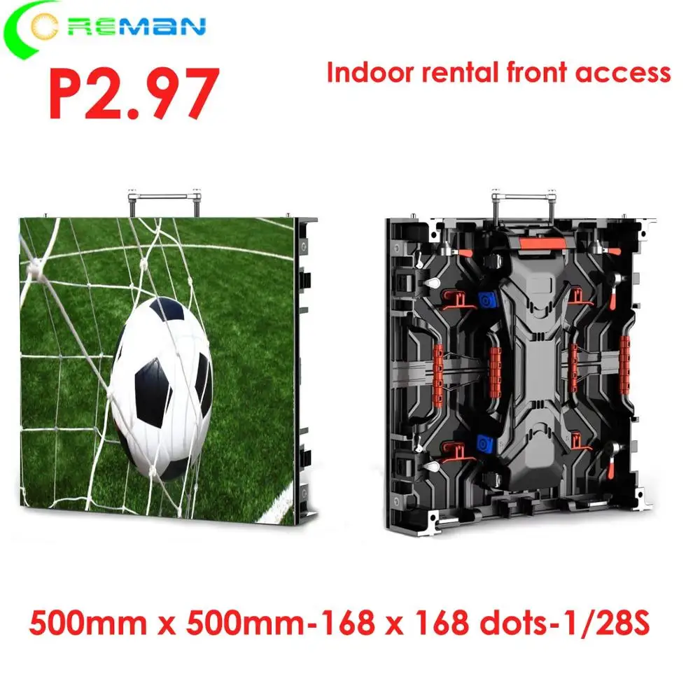 Полноцветный светодиодный дисплей p1.9 p1.8 p2.9 500x1000 500x500 Светодиодная панель для