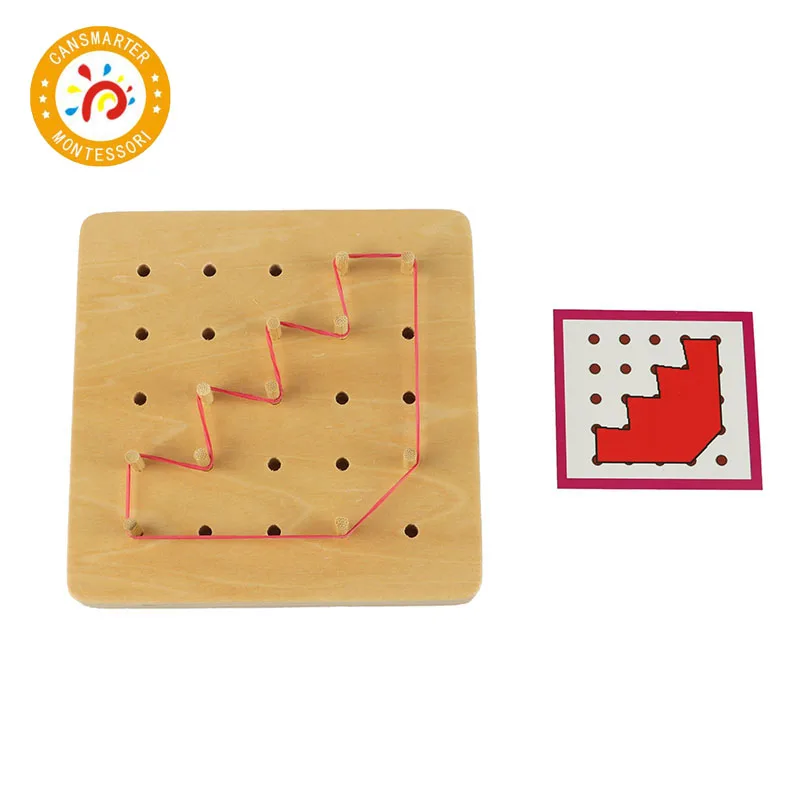Деревянные игрушки Монтессори доска детская игрушка креативные резиновые доски