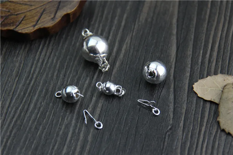 Серебряные ювелирные изделия из стерлингового серебра S925 пробы DIY серебряная