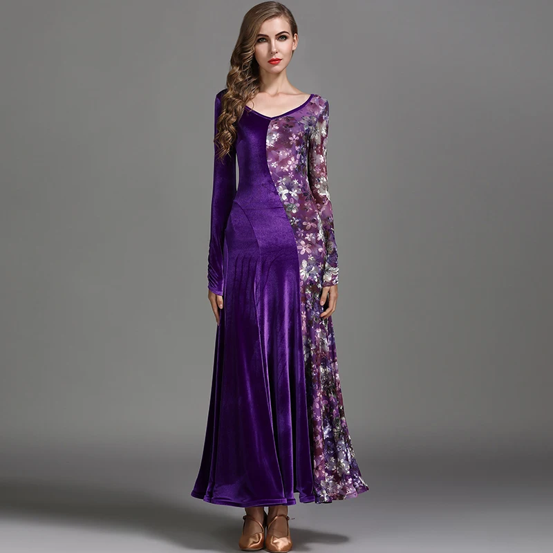 Стандартный бальный зал платья для продажи вальс танцевальное бальное платье