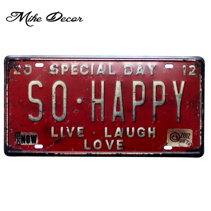 [Mike86] особенный день очень счастливый настенная живопись декор для паба кафе