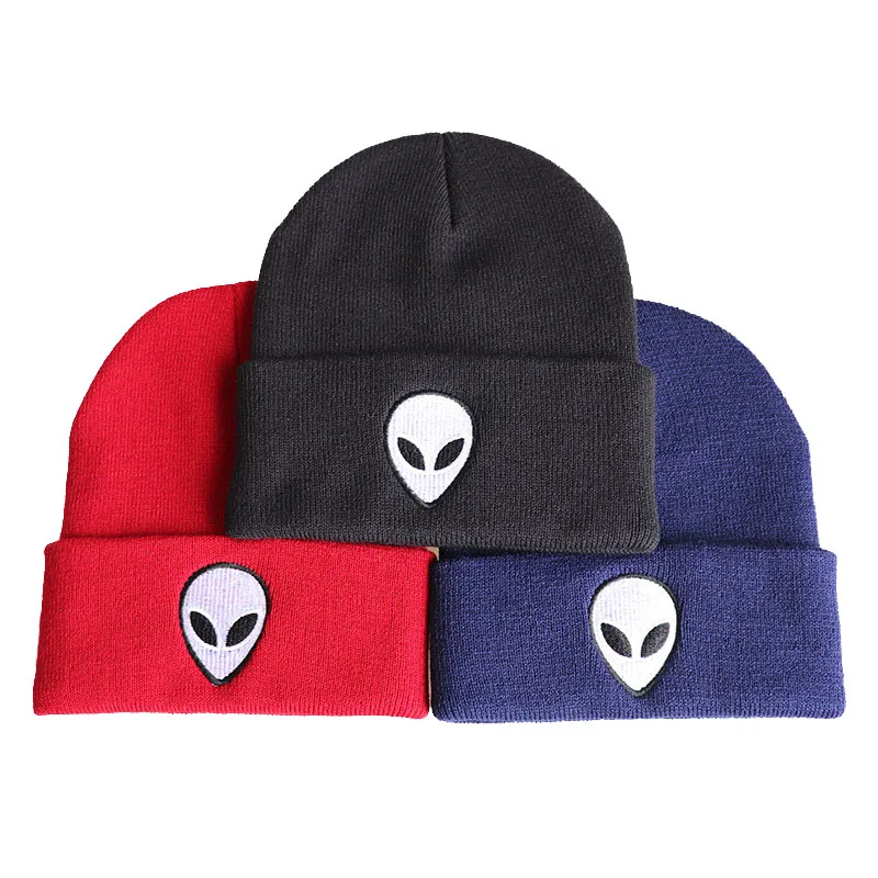 Шапки Martians Beanies новинка 2019 шапка для папы 100% акрил с вышитым черепом забавные