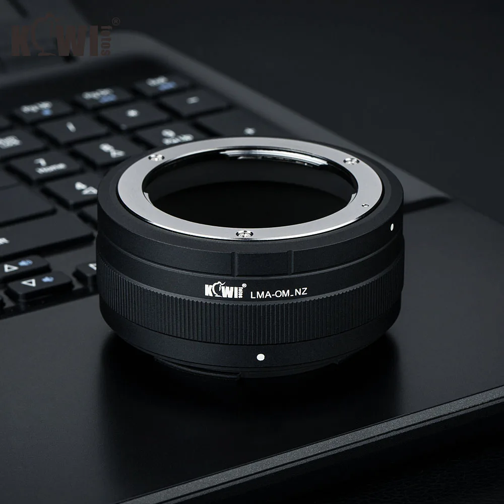 KIWIFOTOS LMA-OM_NZ переходное кольцо для объектива Olympus OM крепление для Nikon Z крепление из алюминиевого сплава 69x34,8 мм