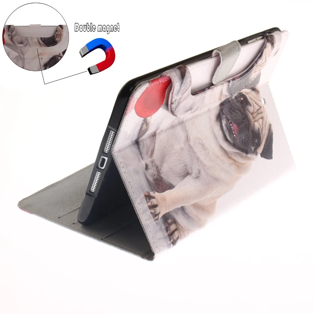 Чехол для Apple iPad Mini 1 2 3 откидной из искусственной кожи Funda Coque мужчин и женщин с