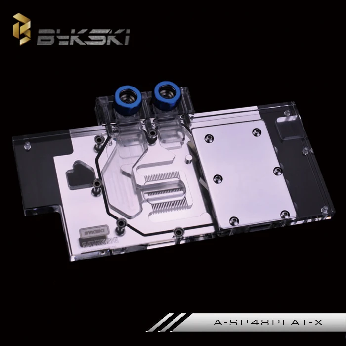 Блок водяного охлаждения Bykski A-SP48PLAT-X GPU для Sapphire Nitro + Radeon RX480 | Компьютеры и офис