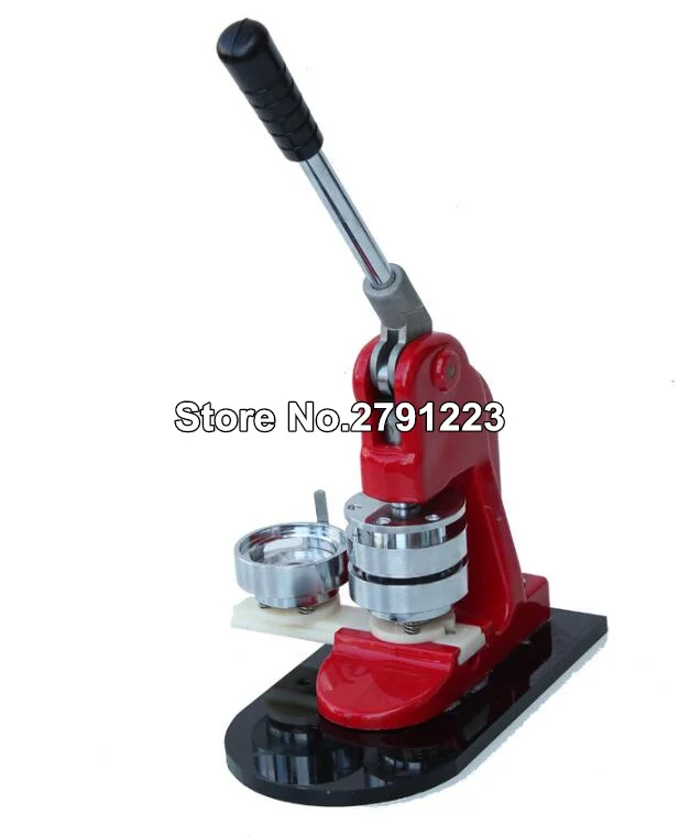 58MM Badge Maker Machine+ 58mm molds+1000pcs meterial Making Pin Button+58MM plastic Circle Cutter combo Sale