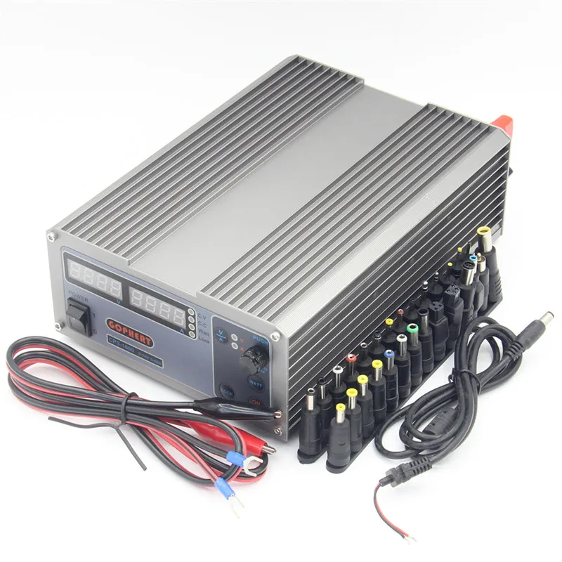 GOPHERT CPS-1660 16V 60A Цифровой Регулируемый источник питания постоянного тока импульсный источник питания(220Vac EU US - Цвет: CPS-1660  B