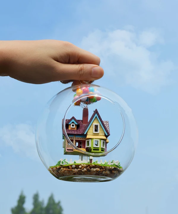 Милая комната Diy дом подарок на день рождения для влюбленных кукольный игрушки