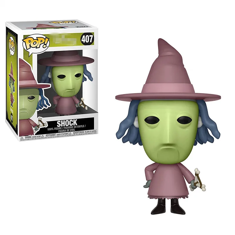 Funko pop официальный Кошмар перед Рождеством-ударная Виниловая фигурка Коллекционная модель игрушки с оригинальной коробкой
