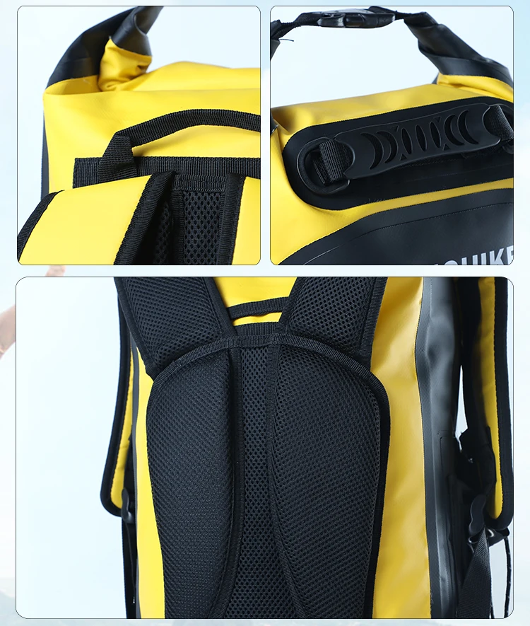 30L LONGHIKER открытый спортивный ПВХ водонепроницаемый походный велосипедный рюкзак сумка для непроницаемого плавания ming плавательный Водонепроницаемый Сухой Рюкзак
