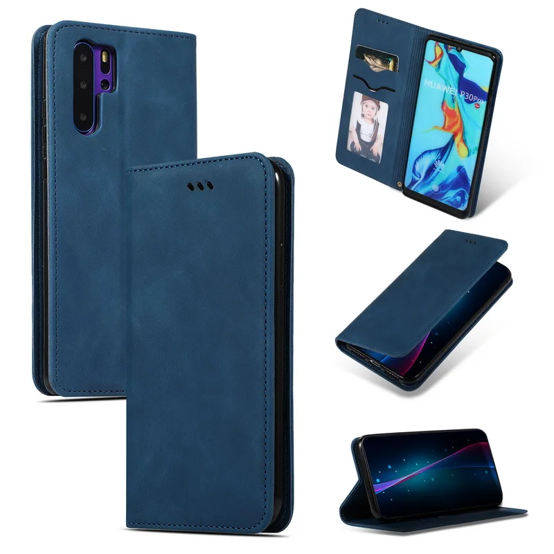 Для huawei P30 Pro P20 mate 20 Lite P Smart Z Магнитный кожаный флип-чехол-бумажник для huawei mate 20 Lite Y9 Prime Nova 4e 3e