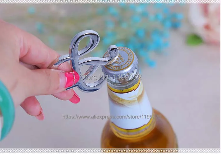 300 шт. открывалка для бутылок Мистер и миссис АМПЕРСАНД | Дом сад