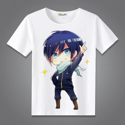 T Coshome Noragami Yato футболки костюмы для косплея для мужчин и женщин футболки для взрослых аниме топы с короткими рукавами летние футболки - Цвет: T