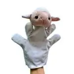 28 стилей, большая рука, кукла, животные, плюшевые игрушки, детская ткань, обучающая познавательная ручная игрушка, пальчиковые куклы, волк, свинья, тигр, собака, кукла - Цвет: sheep