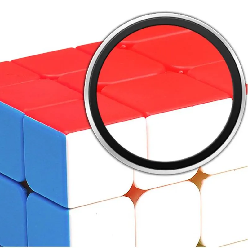 

3x3x3 Colorful Speed Plastic Puzzle Cube Twist Educational Learning Toys For Kids Gift 3x3x3 Magico Cubo Speed Puzzle Toys