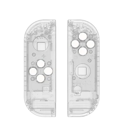 Transparent Case Для nintendo Switch NS NX Joy-Con контроллер DIY пользовательский сменный корпус Joy Cons белый чехол для nintendo Switch Joycon - Цвет: Transparent Case