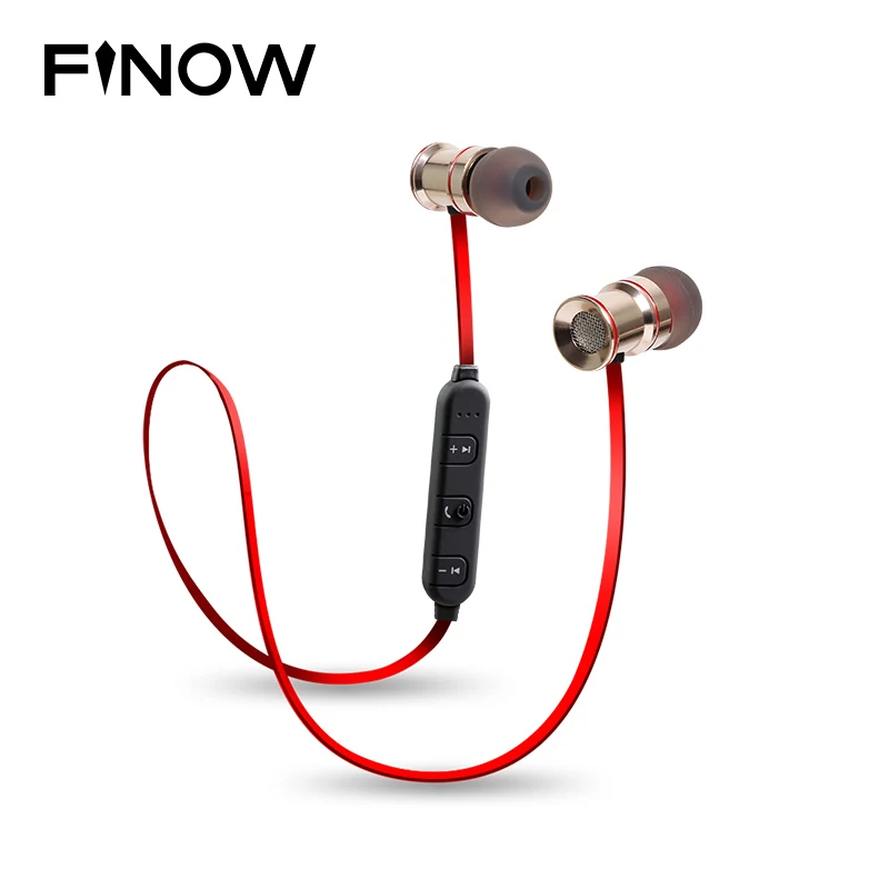 FINOW BTE XW01 Bluetooth наушники Металлические Магнитные стерео беспроводные bluetooth