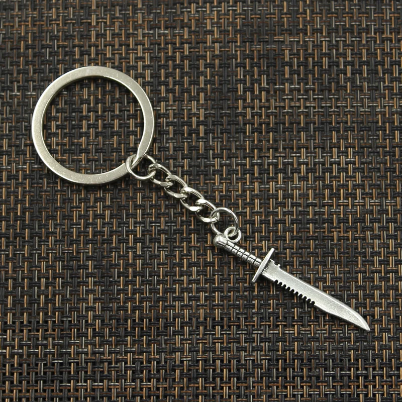 Модный брелок для ключей 30 мм металлический ювелирные изделия античный