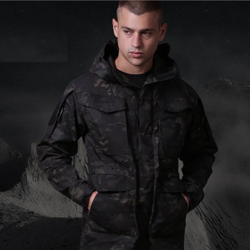 Мужская одежда для охоты, уличная куртка из кожи акулы Tad v4 Tactic Millitary softshell, Мужская водонепроницаемая куртка, ветровка