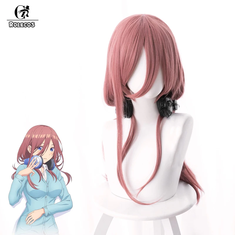 Волосы для косплея ROLECOS из аниме готубун термостойкие синтетические волосы