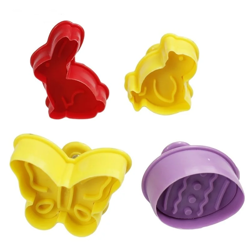 4 шт./компл. формочка для печенья с изображением животных