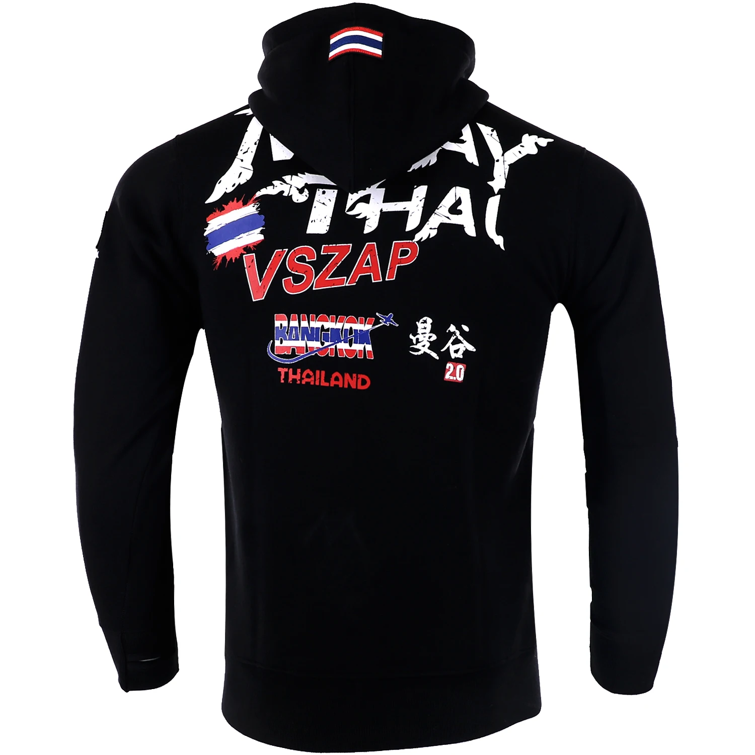 VSZAP Муай Тай Sudaderas Para Hombre Бойцовский костюм сохраняющая тело толстовка с