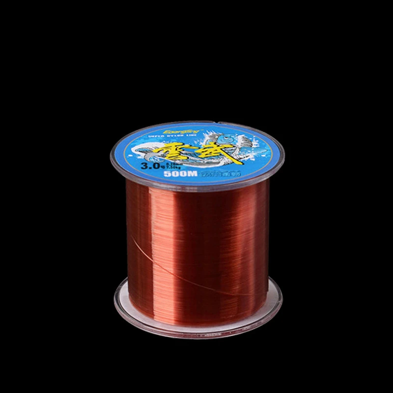 Прочная износостойкая нейлоновая рыболовная леска 2 шт./лот 500 м | Спорт и