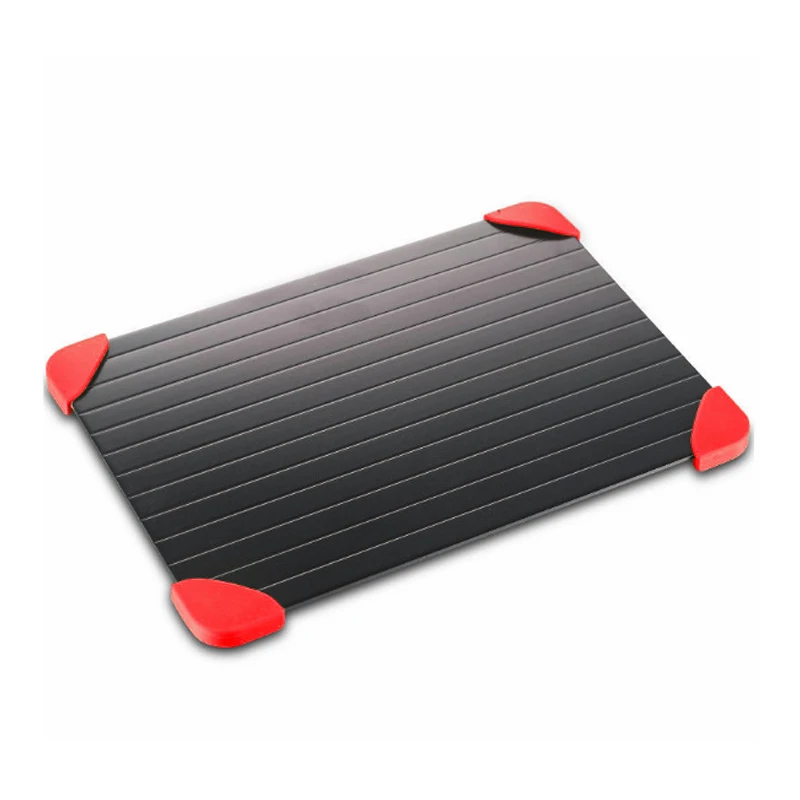 Rectangle Silicone Feet Magic Fast Unfreezing Of Food Thawing Tray Meat Rib Defrosting Board Defrost In Minutes Aluminum | Дом и сад