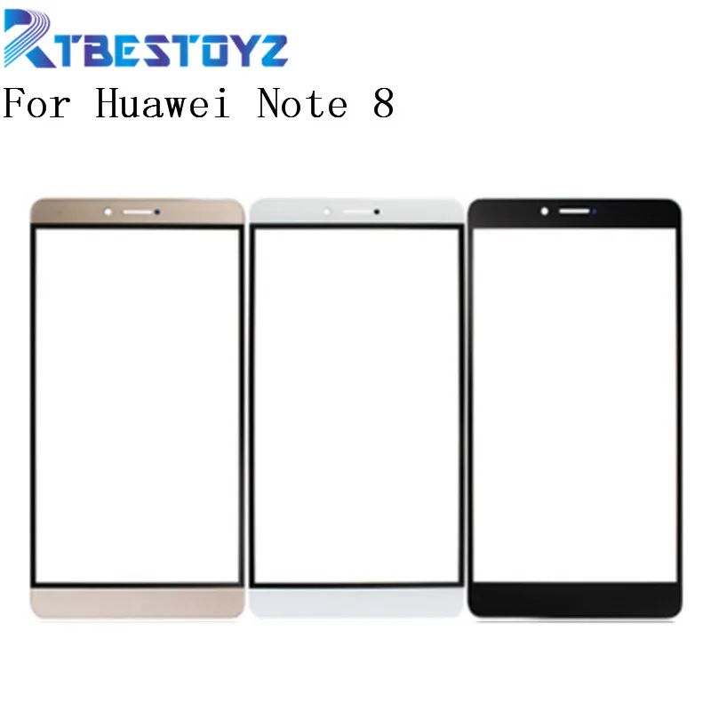 

RTBESTOYZ For Huawei Honor Note 8 Outer Glass Lens Replacement For Honor Note8 Touchscreen Outer Screen Glass