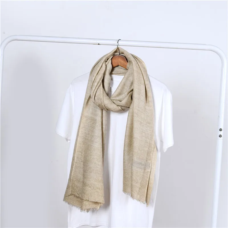

New Scarf Warm Wool Acrylic Women Scarves Solid Color Shawl Fashion Hot Sale Elegant Cachecol 0805