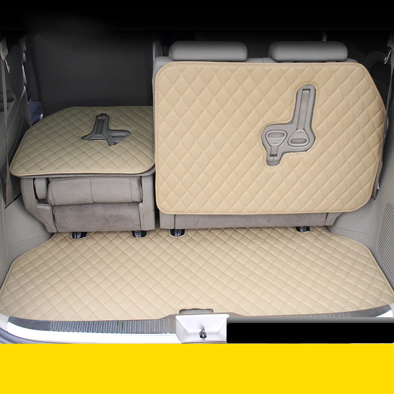 Автомобильные коврики Роскошные-объемные кожаные коврики ковровые вкладыши автомобильный коврик интерьер автомобиля специальный модифицированный для Toyota Previa Estima