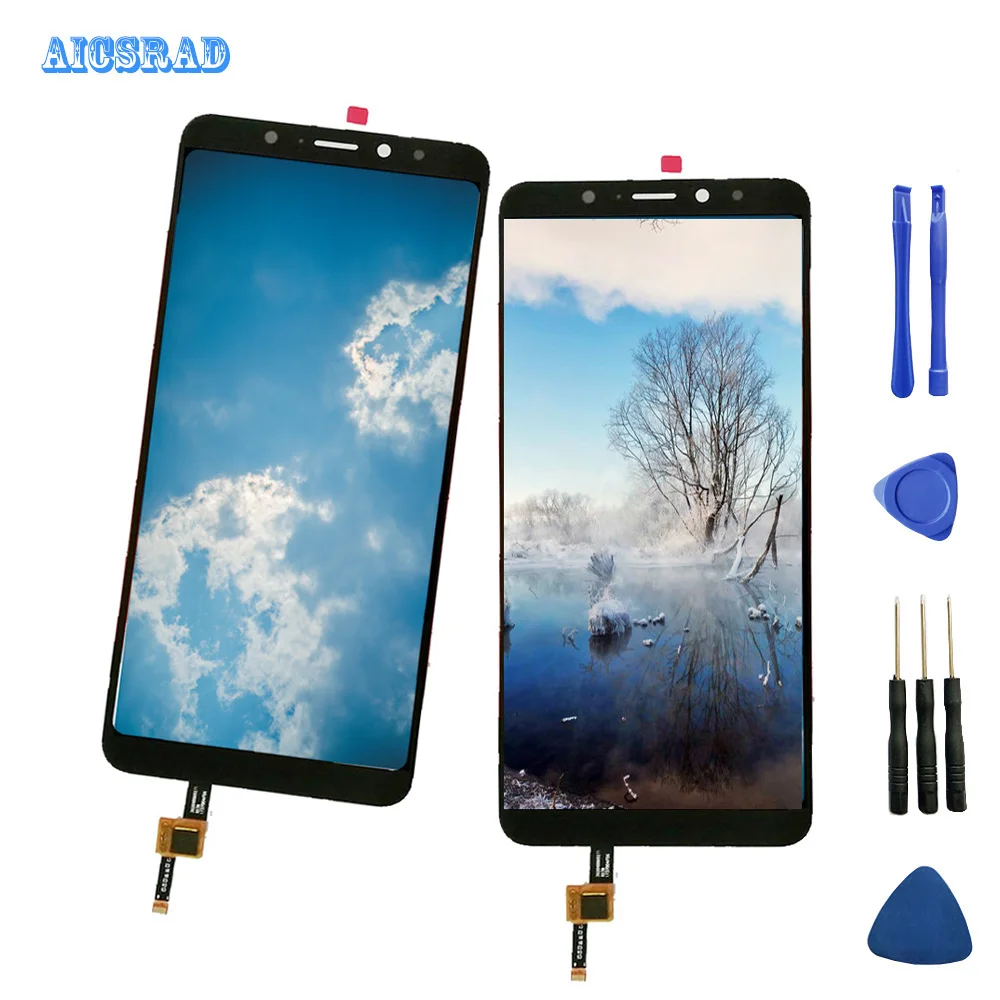 AICSRAD для Wiko View XL ЖК-дисплей и сенсорный экран в сборе просмотра x l идеальный ремонт