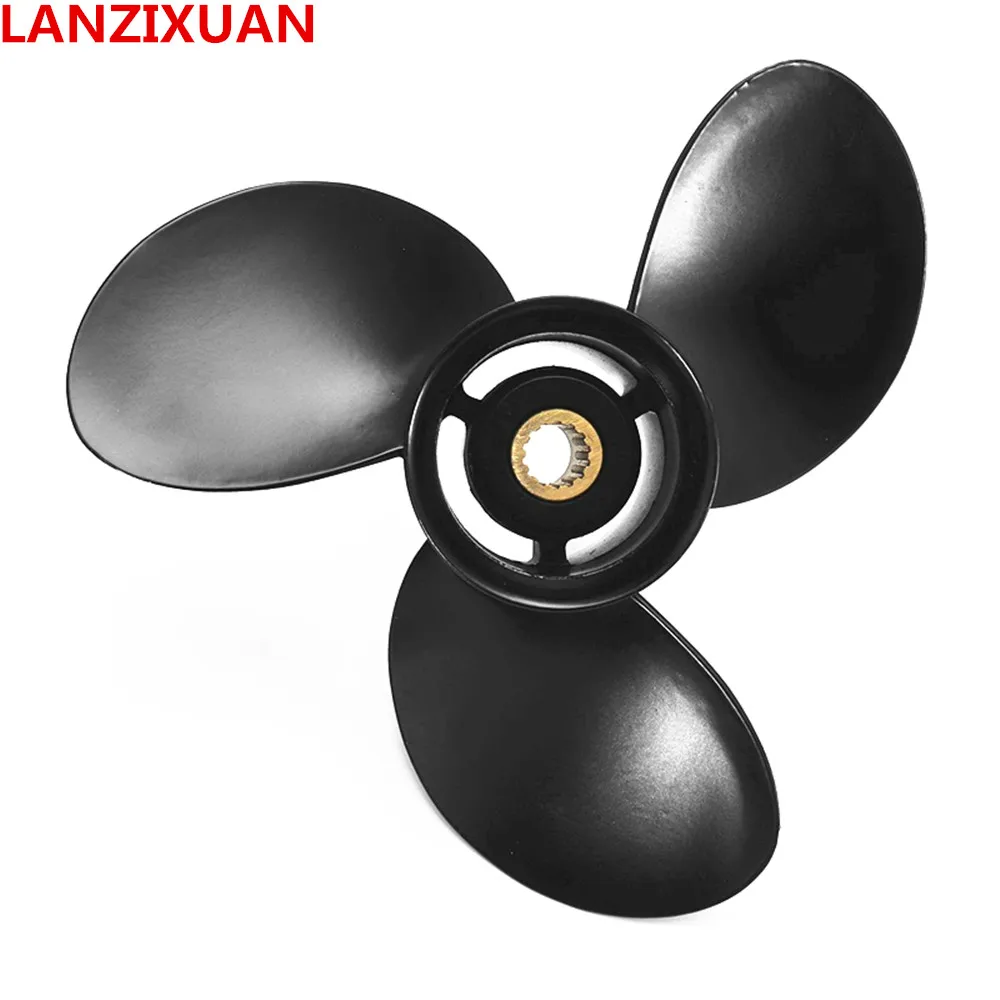 

Boat Outboard Motor 48-897750A11 9.25X9 P Aluminum Propeller For Mercury 9.9-20HP