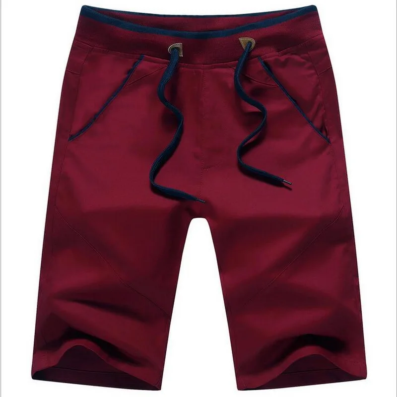 Для Мужчин's Быстросохнущие шорты мужчин хлопок со средней прямые тонкие