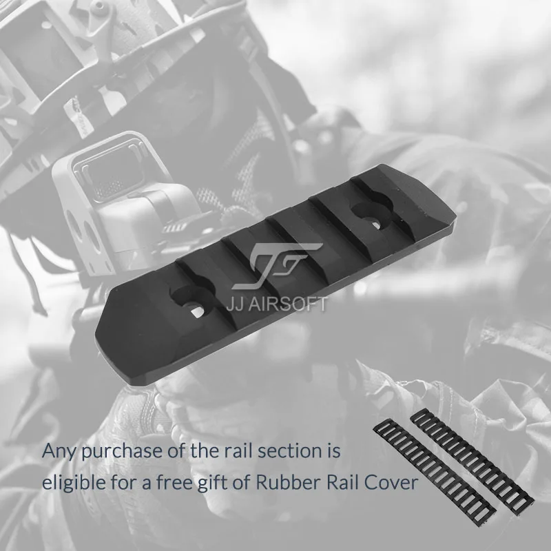 ACI 5 слотов KeyMod Rail CNC легкий (черный/красный/песочный/серебристый) купить один