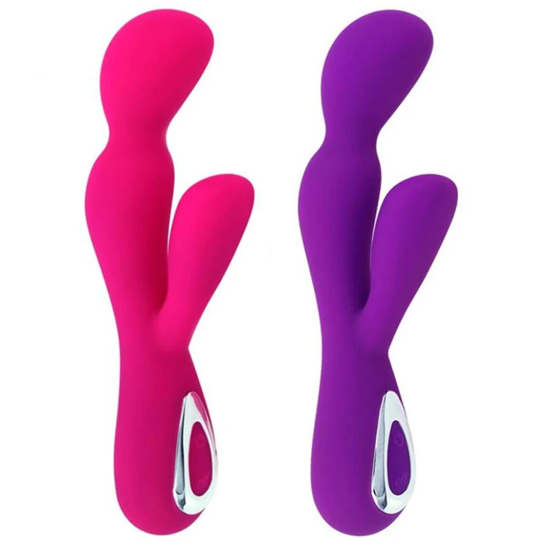 G Spot фаллоимитатор кролик вибратор для женщин двойная вибрация Силиконовый
