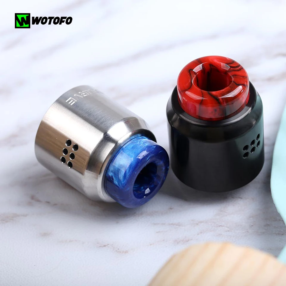 Новый оригинальный испаритель Wotofo Recurve Dual RDA Vape Tank 10 шт. профиль Contton и сетка
