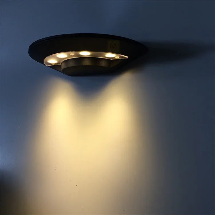 10pcs/lot 4*3w Led Wall Lamp AC110v 220v 230V 240V Outdoor Waterproof Stairs Gate Villa Hotel Terrace Garden Light | Лампы и освещение