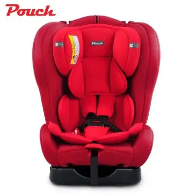 7.8 Q-18 (Red) Pouch Infant Car Seat Luxury Baby Car Seat Head Support Booster Baby Car Seat Pouch Isofix