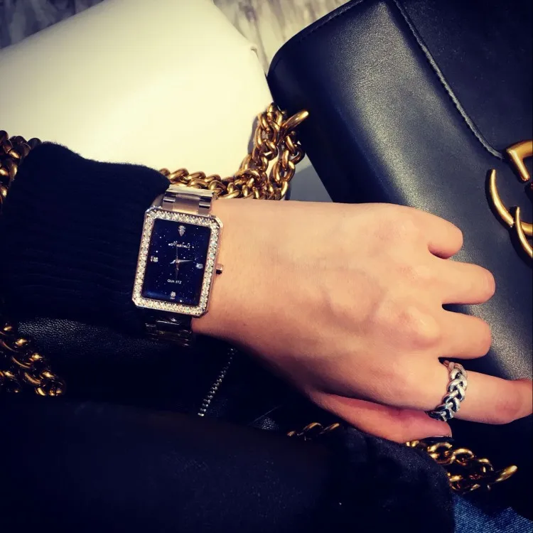 Часы наручные Mashali женские кварцевые брендовые модные роскошные со стразами |